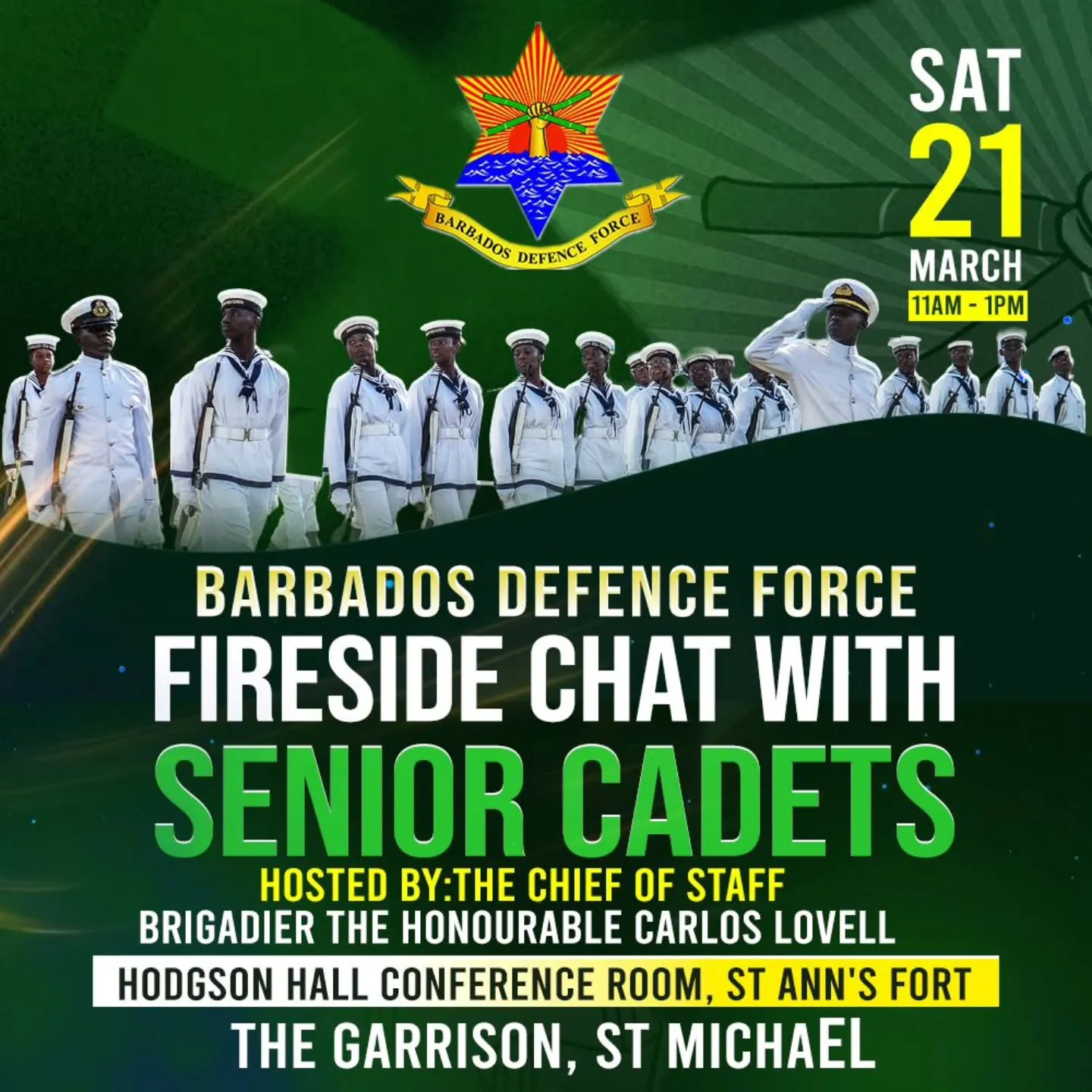 Fireside Chat with Senior Cadets