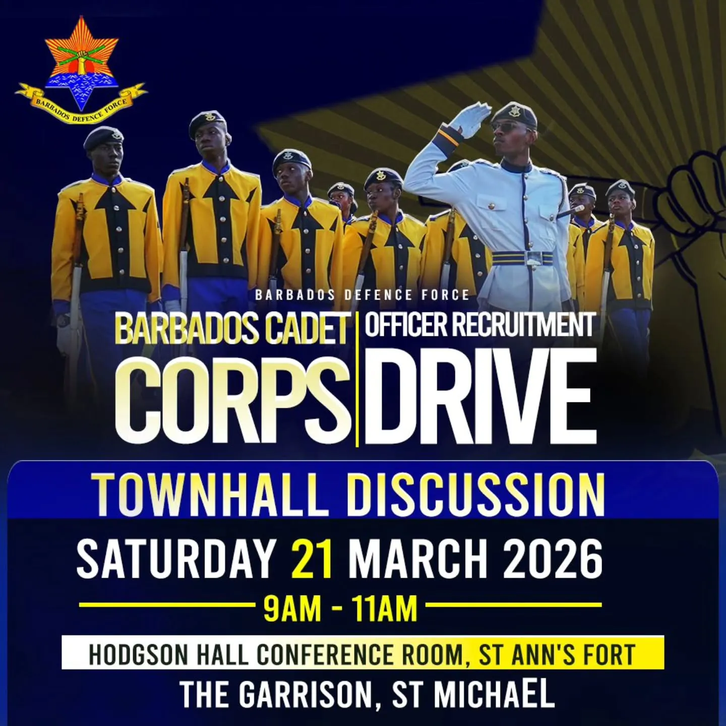 Cadet Officer Recruitment Townhall Discussion