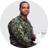 Portrait of Lance Corporal Pablo Kinch