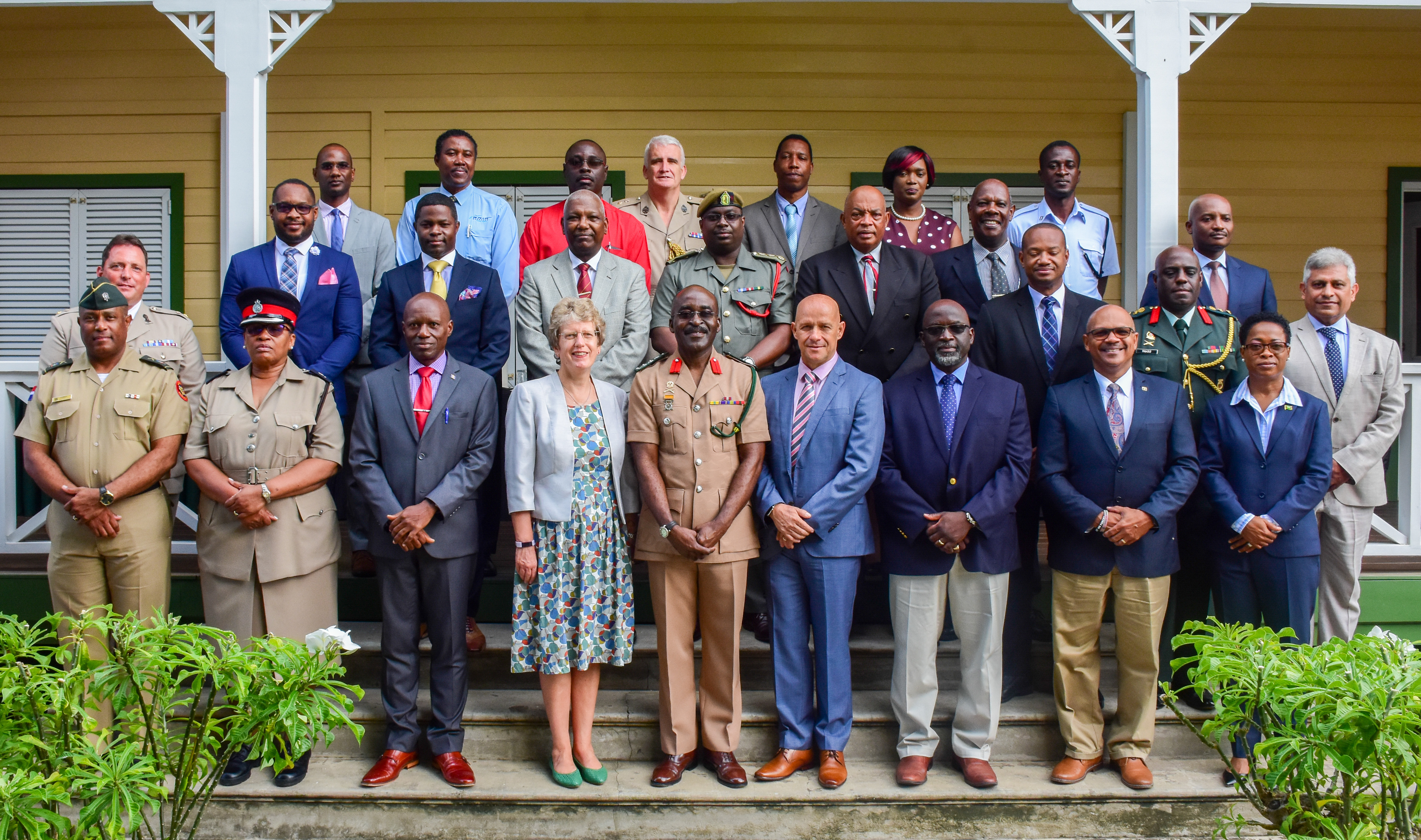 Barbados Defence Force and UK MoD Strategic Leadership Course