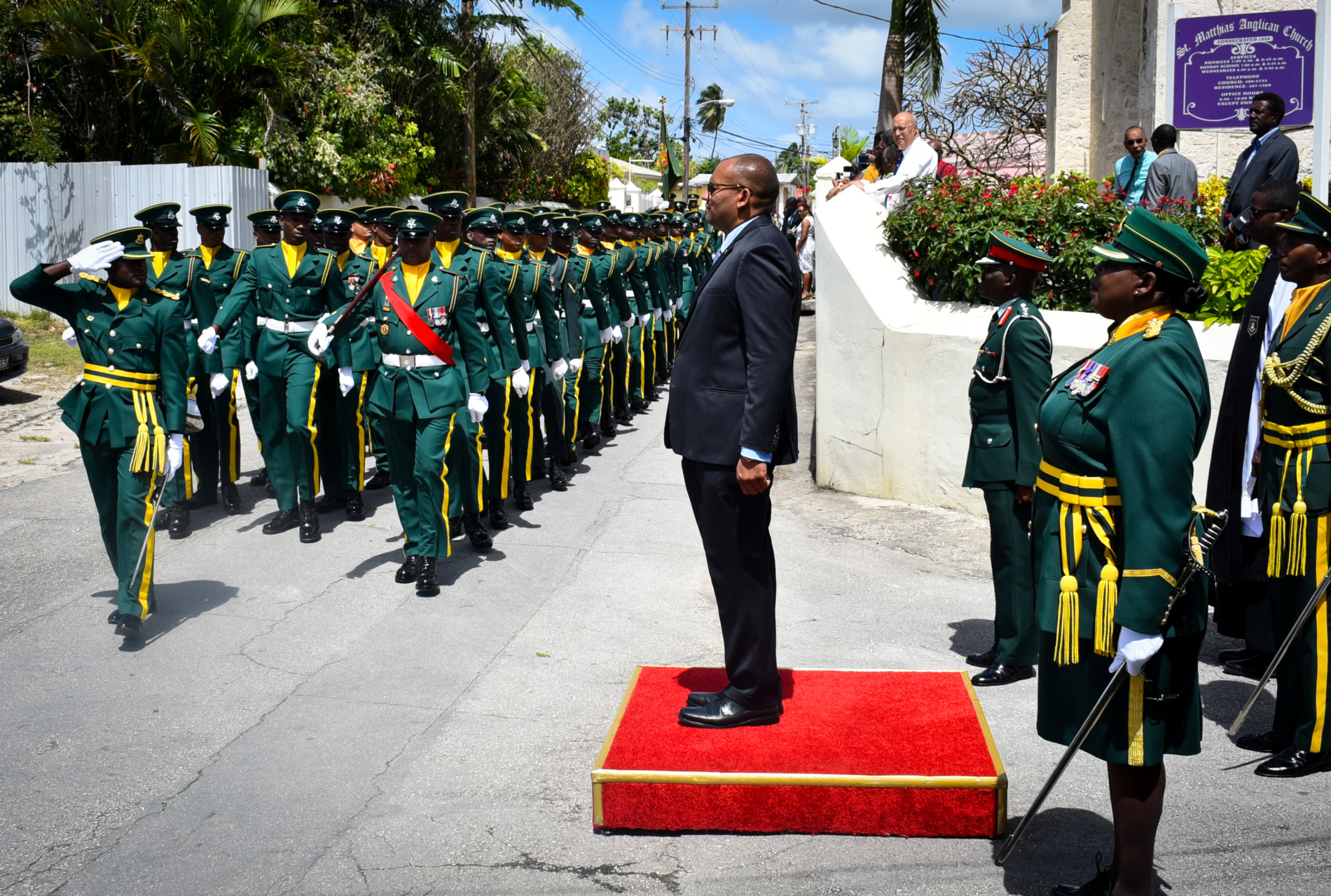 Barbados Regiment Celebrates 70