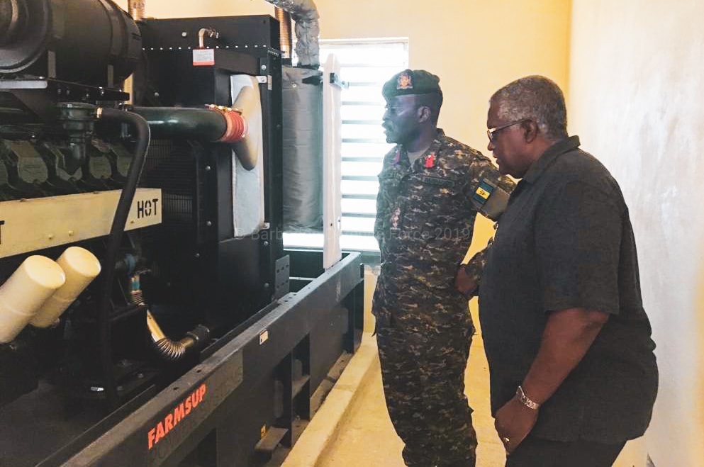 BDF Completed Generator Shelter at New Market