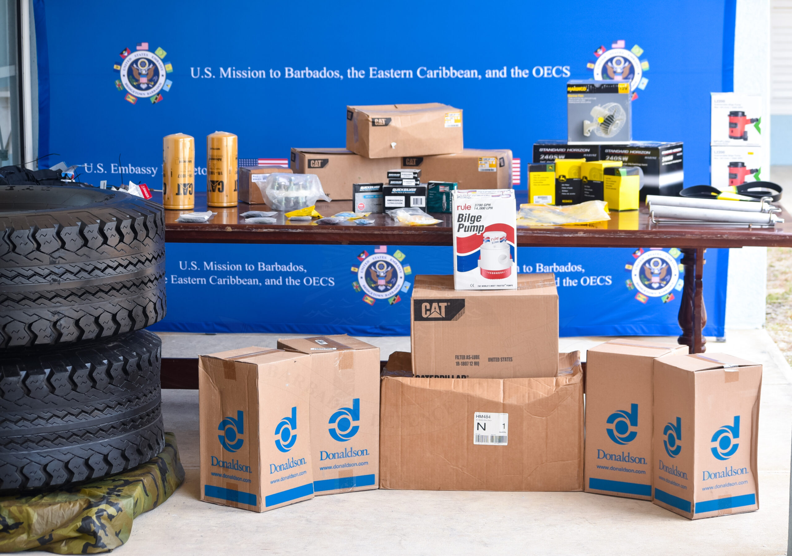 BDF Receives $195, 000 In Maritime Equipment From US Embassy