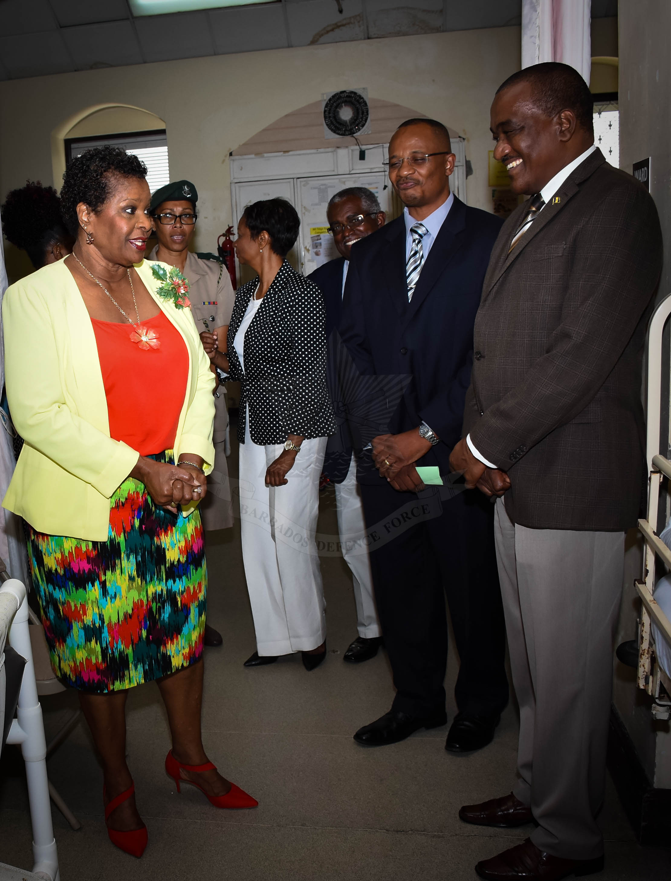 Governor General visit Geriatric Hospital