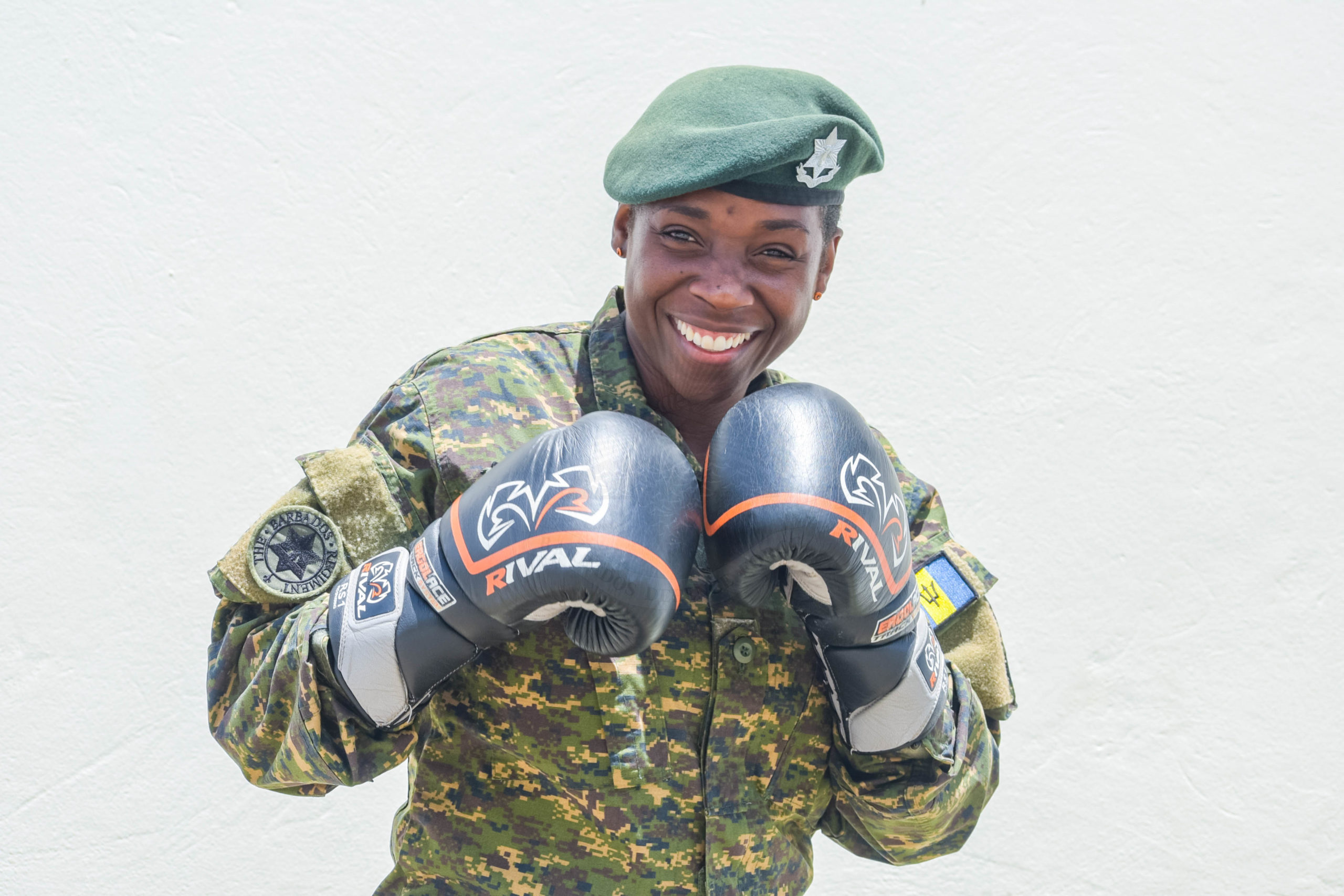 Private Kimberley Keeps Boxing
