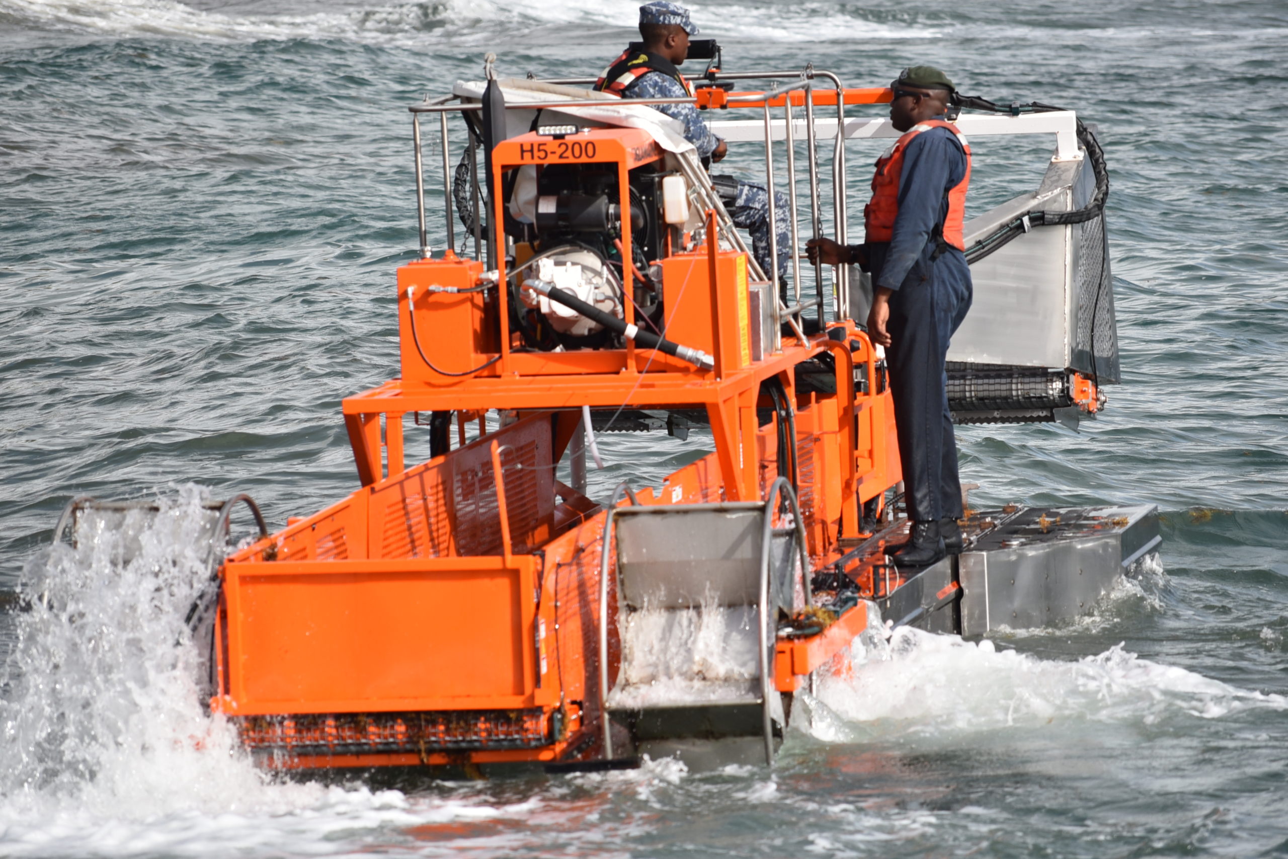 Seaweed Harvester Demonstration