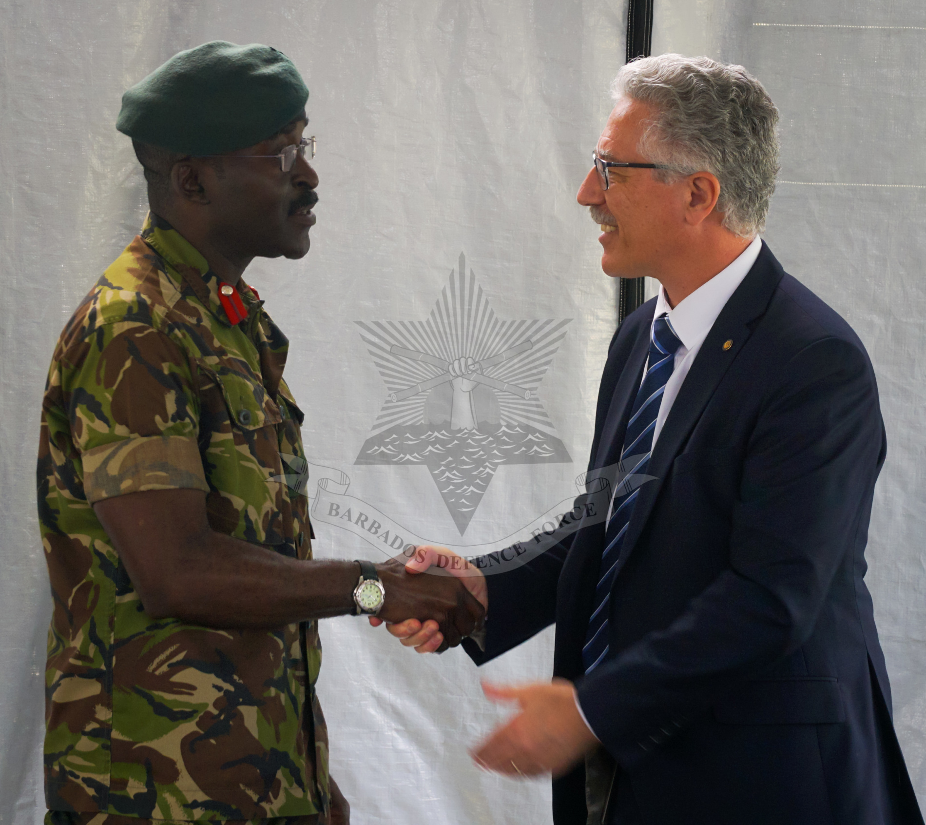 The Barbados Defence Force launches its Field Medical Facility Type 1